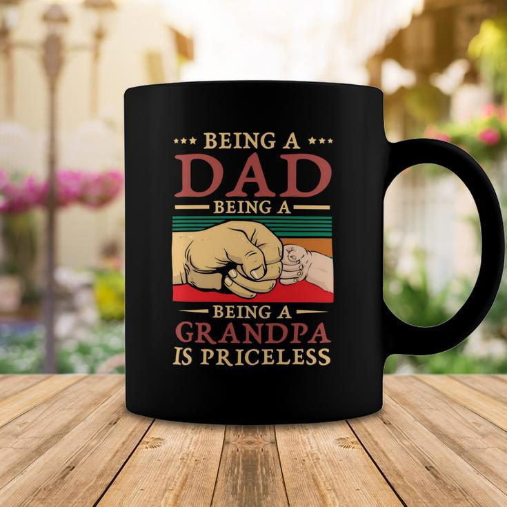 Father Grandpa Being A Dad Is An Honor Being A Grandpa Is Priceless114 Family Dad Coffee Mug Unique Gifts