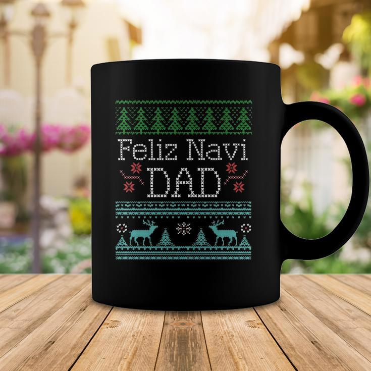 Feliz Navi Dad Ugly Christmas Design Multic Classic Coffee Mug Unique Gifts