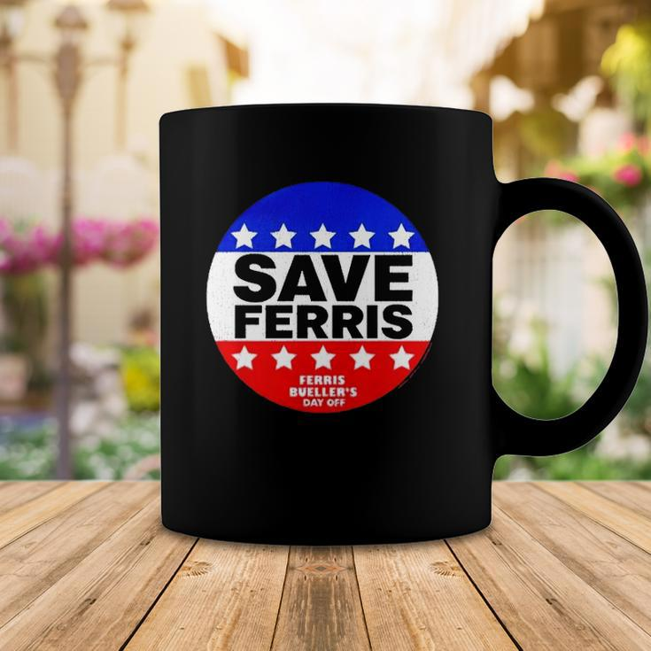 Ferris Buellers Day Off Save Ferris Badge Coffee Mug Unique Gifts