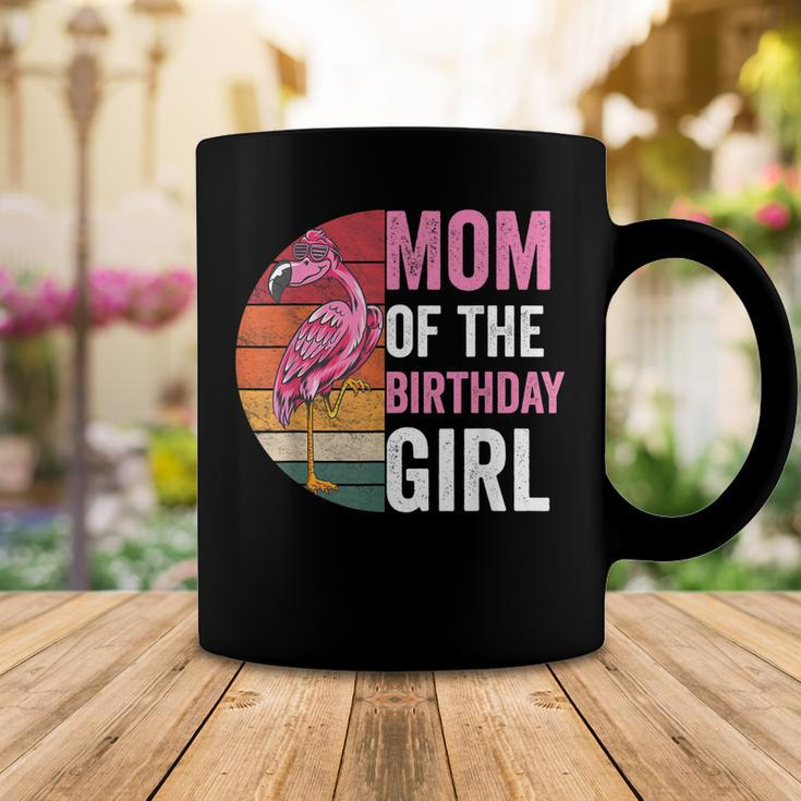 Flamingo Mom Of The Birthday Girl Matching Birthday Outfit Coffee Mug Funny Gifts