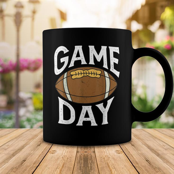 Football Player Vintage Game Day Coffee Mug Funny Gifts