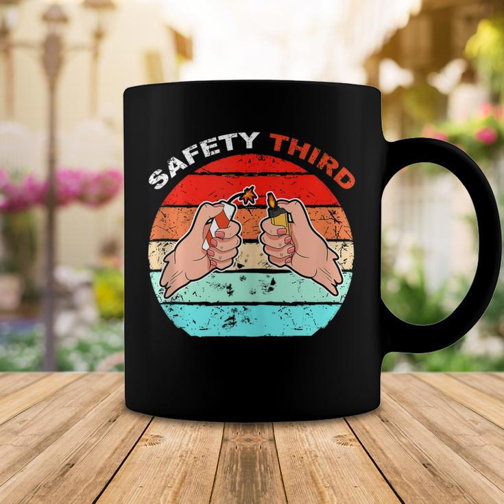 Funny 4Th Of July Patriotic Drinking Fireworks Safety Third Coffee Mug Funny Gifts