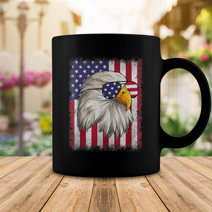 Funny 4Th Of July Usa Flag American Patriotic Eagle Coffee Mug Funny Gifts