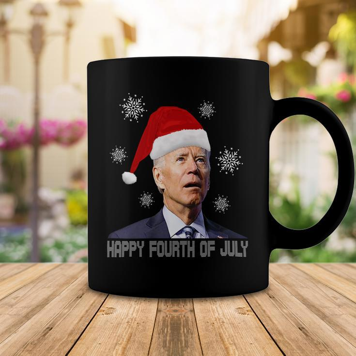 Funny Anti Joe Biden Happy 4Th Of July Merry Christmas Coffee Mug Unique Gifts
