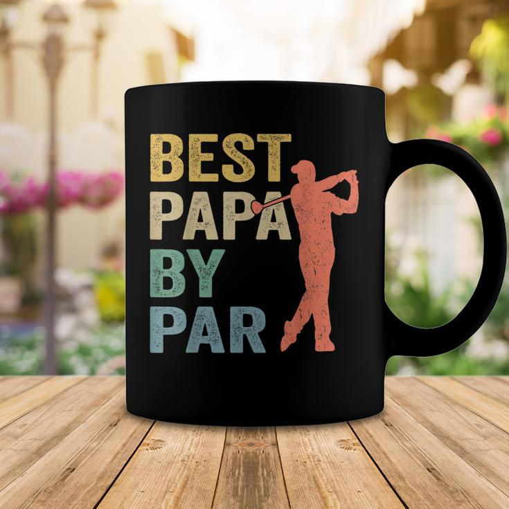 Funny Best Papa By Par Fathers Day Golf Gift Grandpa Coffee Mug Unique Gifts