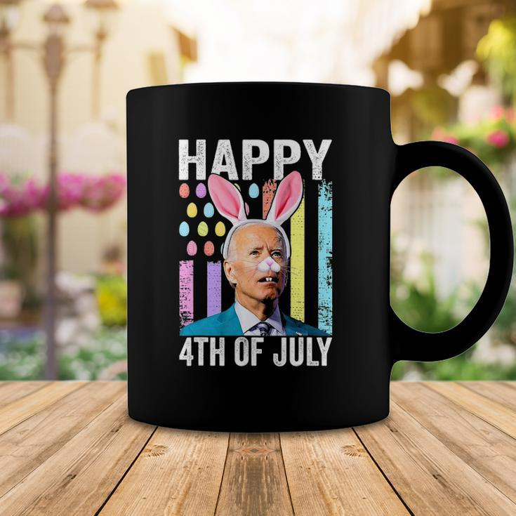 Funny Biden Happy 4Th Of July Confused Easter Biden Bunny Coffee Mug Unique Gifts