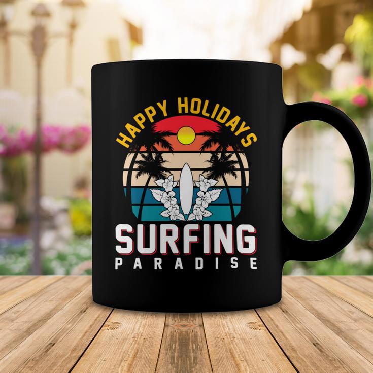 Funny Enjoy The Summer Holiday Summer Surfing Paradise Coffee Mug Funny Gifts