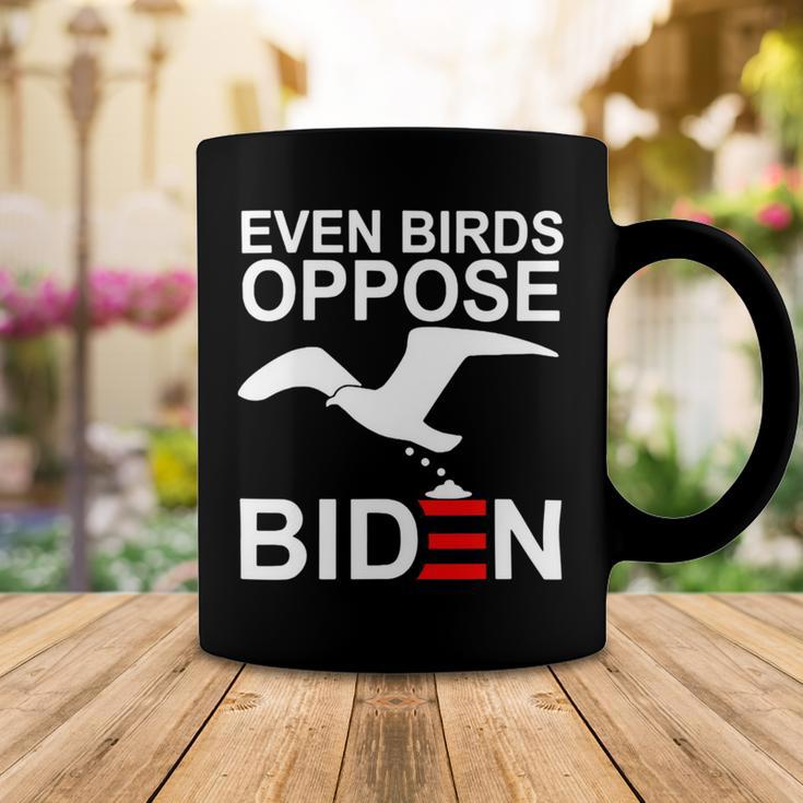 Funny Even Birds Oppose Biden Coffee Mug Funny Gifts