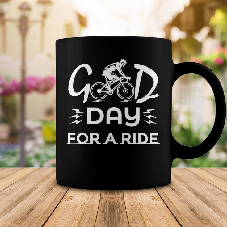 Funny Good Day For A Ride Funny Bicycle I Ride Fun Hobby Race Quote Coffee Mug Funny Gifts