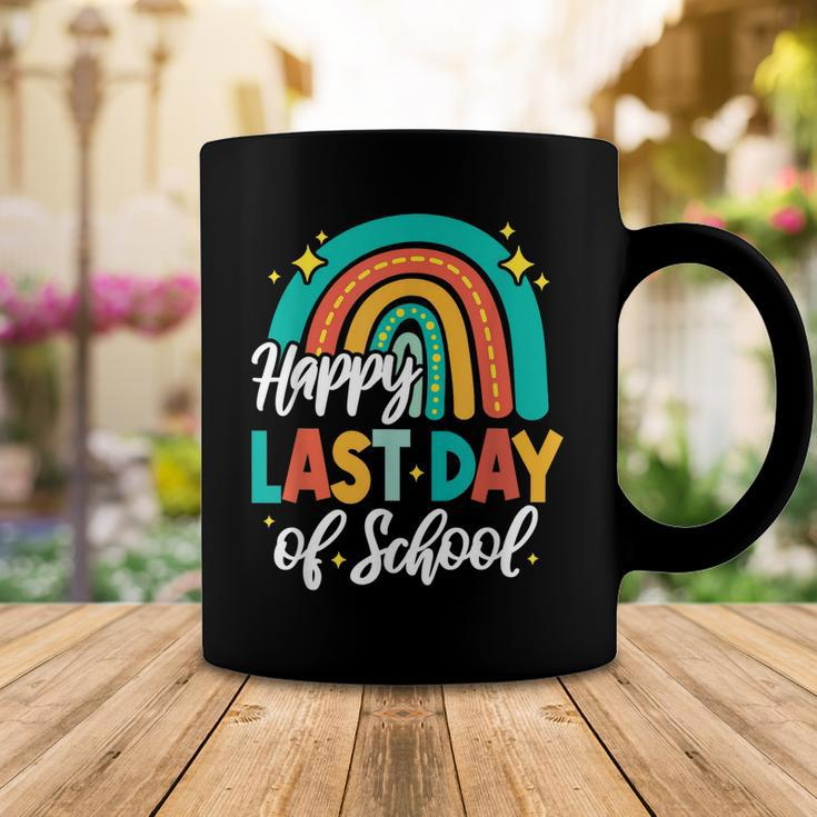 Funny Happy Last Day Of School Perfect Rainbow Gifts Idea Coffee Mug Unique Gifts