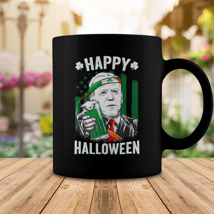 Funny Leprechaun Biden Happy Halloween For St Patricks Day Coffee Mug Funny Gifts