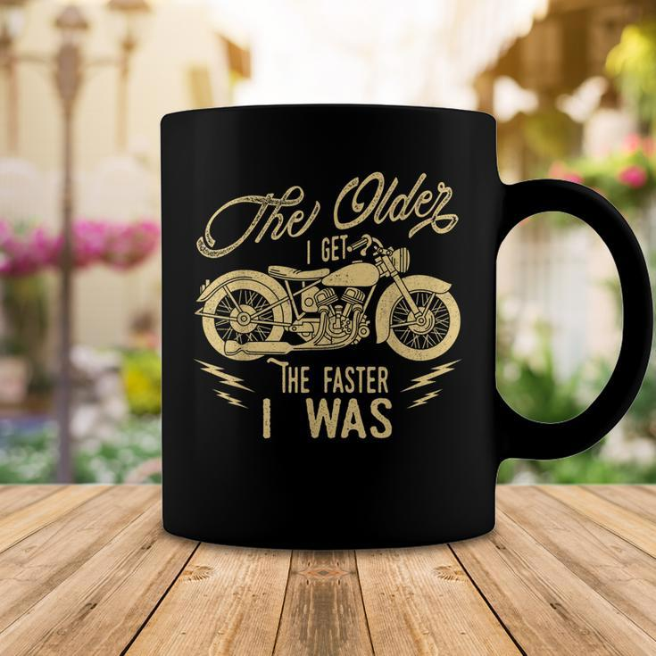 Funny Motorcycle Biker Grandpa Vintage Bikers Birthday Gift Coffee Mug Funny Gifts