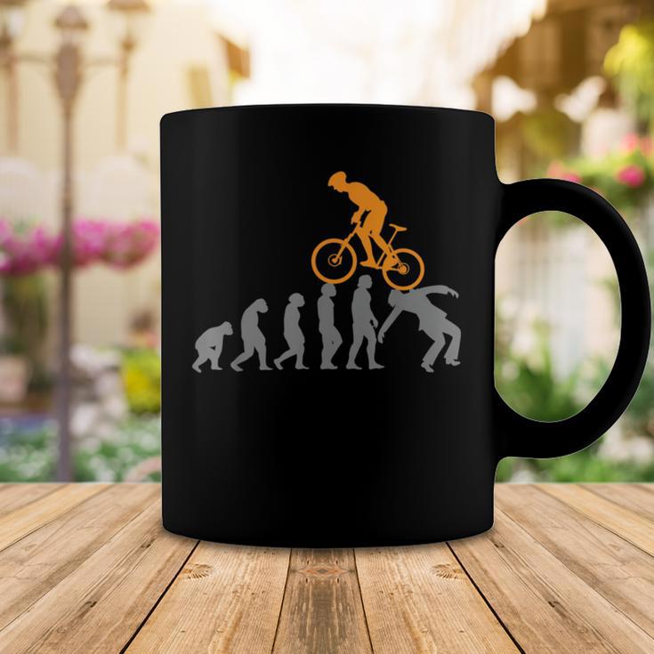 Funny Mountain Bike Evolution Biker Best Coffee Mug Funny Gifts