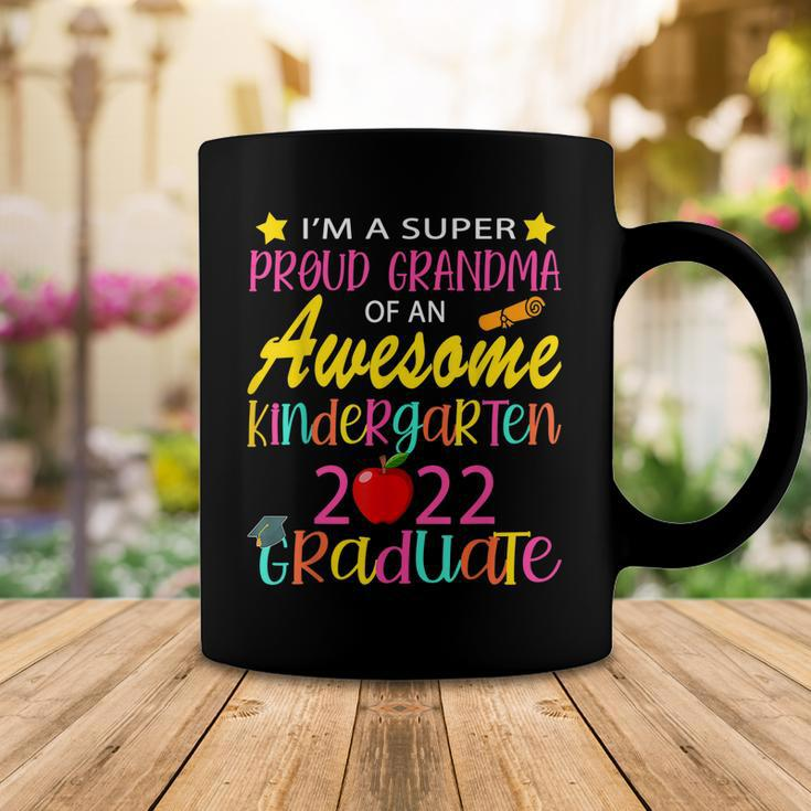 Funny Proud Grandma Of A Class Of 2022 Kindergarten Graduate Coffee Mug Unique Gifts