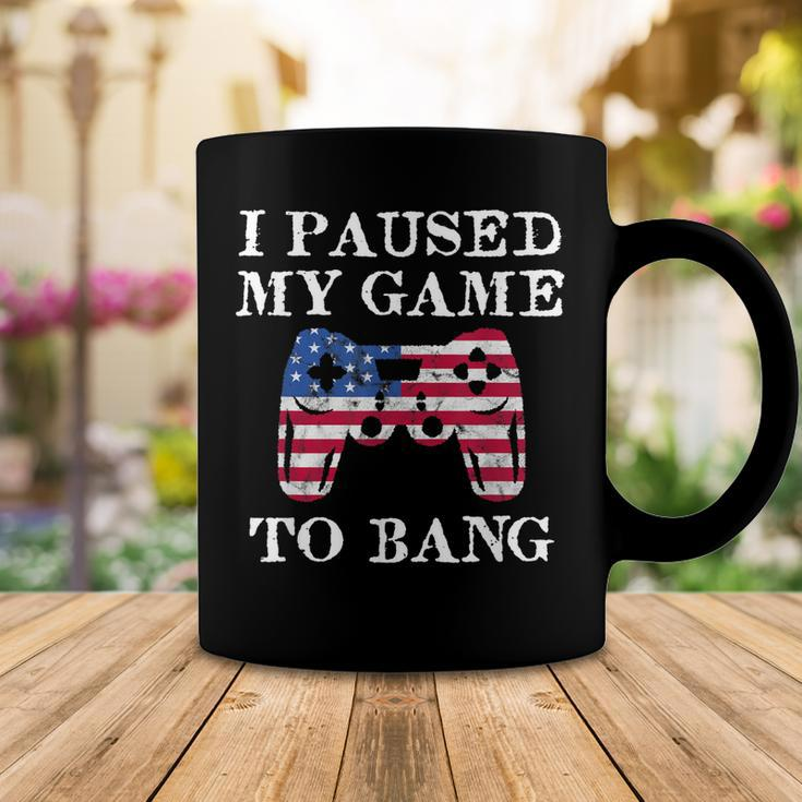Gamer 4Th Of July Bang Patriot American Flag Game Controller Coffee Mug Funny Gifts