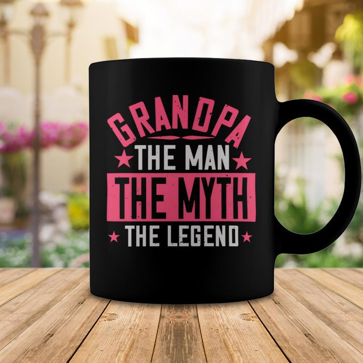 Grandpa The Man Themyth The Legend Papa T-Shirt Fathers Day Gift Coffee Mug Unique Gifts