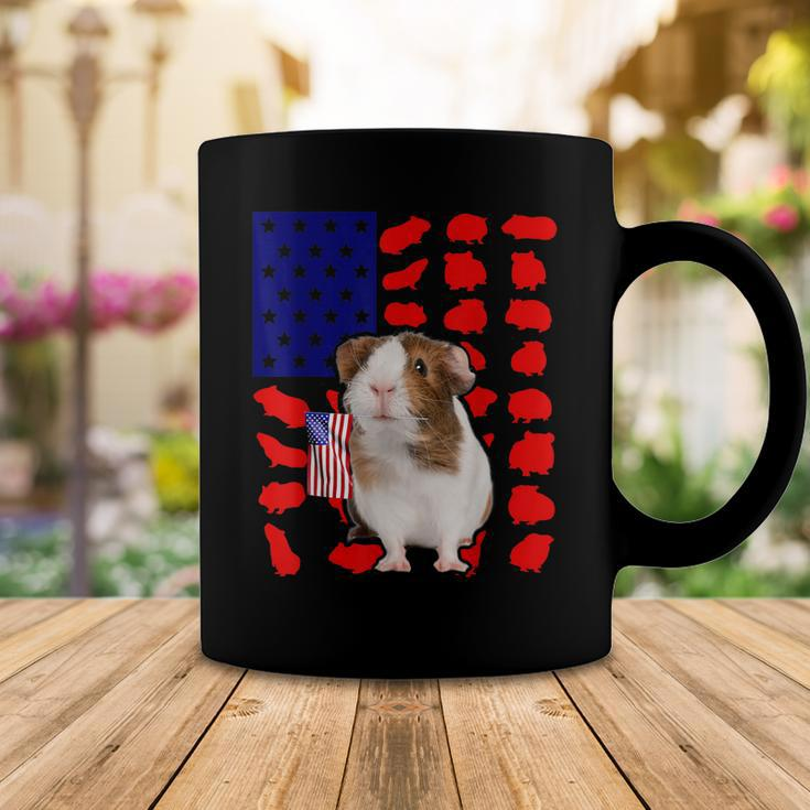Guinea Pig American Flag 4Th Of July Lover Usa Patriotic Coffee Mug Funny Gifts