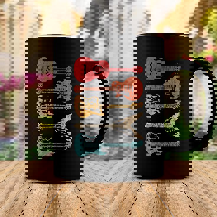 Guitar Lover Retro Style Gift For Guitarist Coffee Mug Unique Gifts