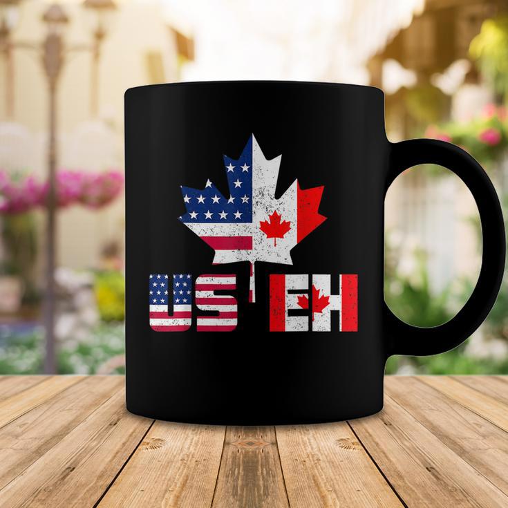 Happy Canada Day Usa Pride Us Flag Day Useh Canadian Coffee Mug Funny Gifts