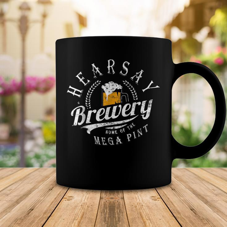 Hearsay Brewing Co Home Of The Mega Pint That’S Hearsay V2 Coffee Mug Unique Gifts