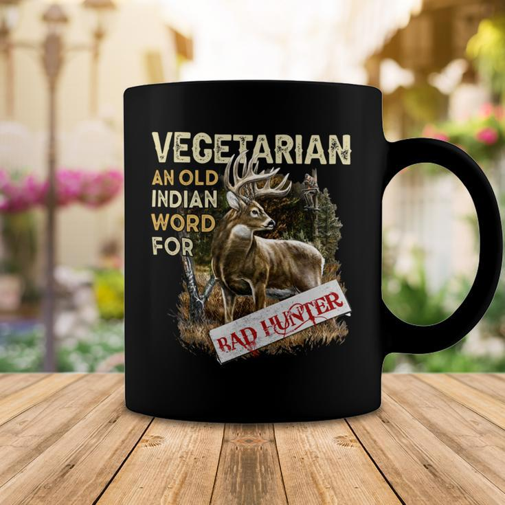 Hunting Vegetarian Old Indian Word Coffee Mug Unique Gifts