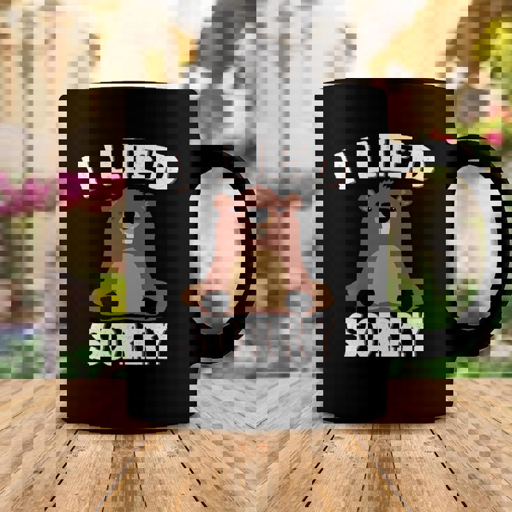 I Lied Sorry Funny Groundhog Day Brown Pig Gift Coffee Mug Unique Gifts I Lied Sorry Funny Groundhog Day Brown Pig Gift Coffee Mug Unique Gifts