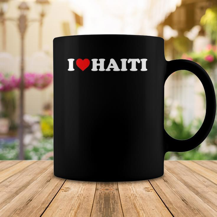 I Love Haiti - Red Heart Coffee Mug Unique Gifts