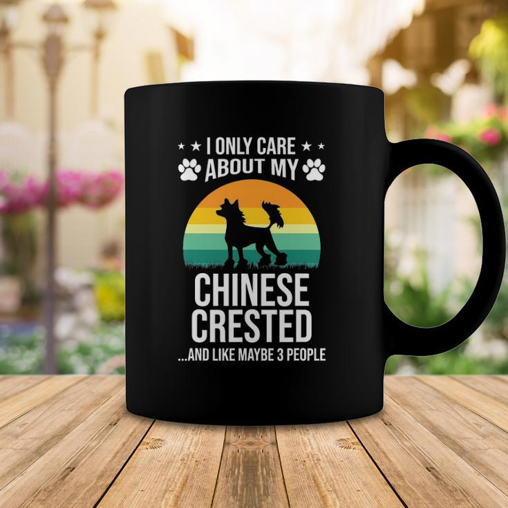 I Only Care About My Chinese Crested Dog Lover Coffee Mug Unique Gifts