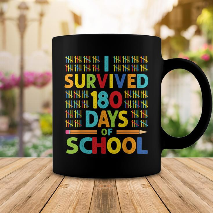 I Survived 180 Days Of School Last Day Of School Teacher V2 Coffee Mug Unique Gifts
