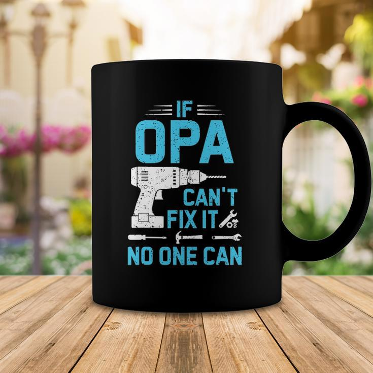 If Opa Cant Fix It No One Can Vintage Fathers Day Coffee Mug Unique Gifts