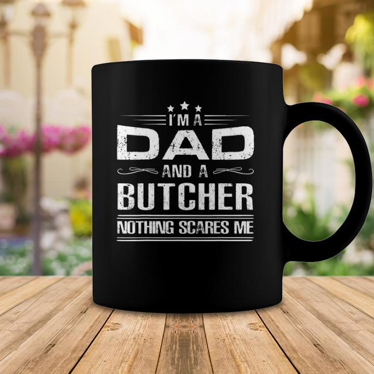 Im A Dad And Butcher Bbq Beef Fathers Day Coffee Mug Unique Gifts