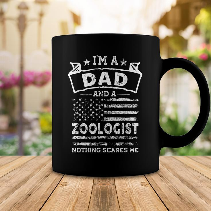 Im A Dad And Zoologist Funny Fathers Day & 4Th Of July Coffee Mug Funny Gifts