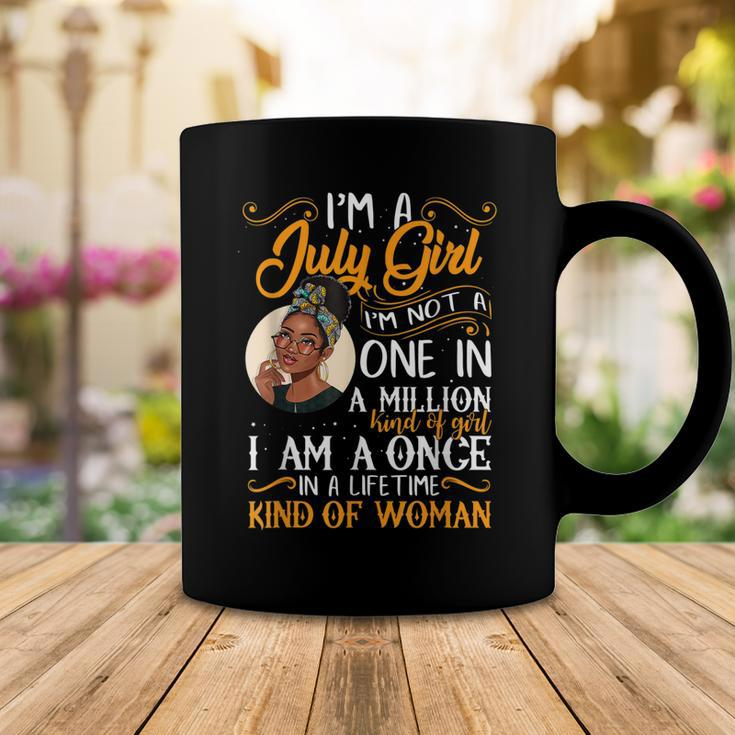 Im A July Girl Black Women Cancer July Birthday For Girl Coffee Mug Funny Gifts