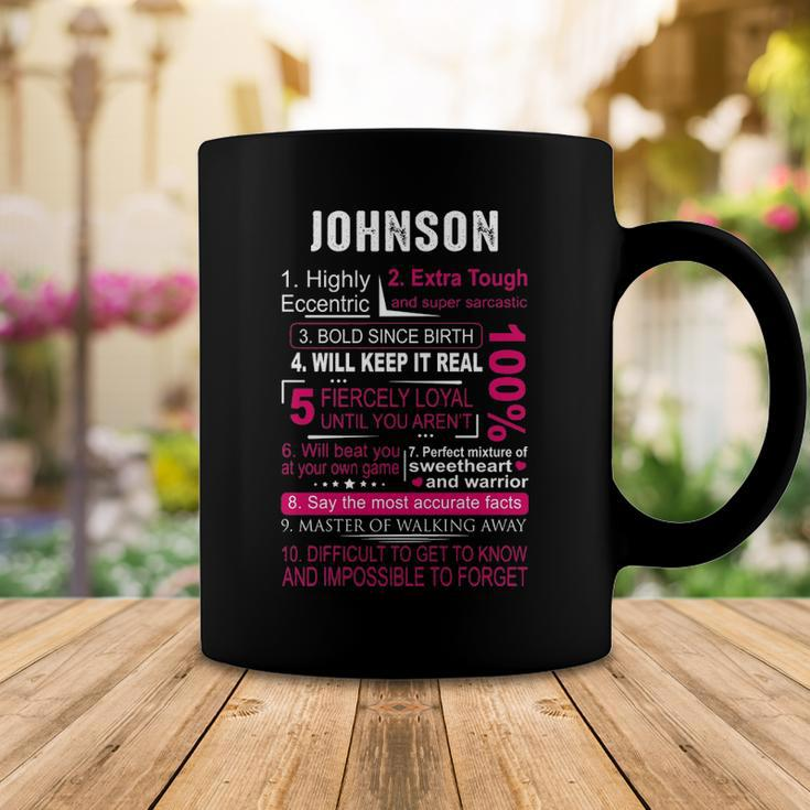 Johnson Name Gift Johnson V2 Coffee Mug Funny Gifts
