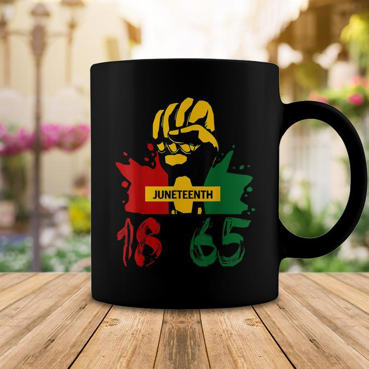Junenth 18 65 African American Power Coffee Mug Unique Gifts