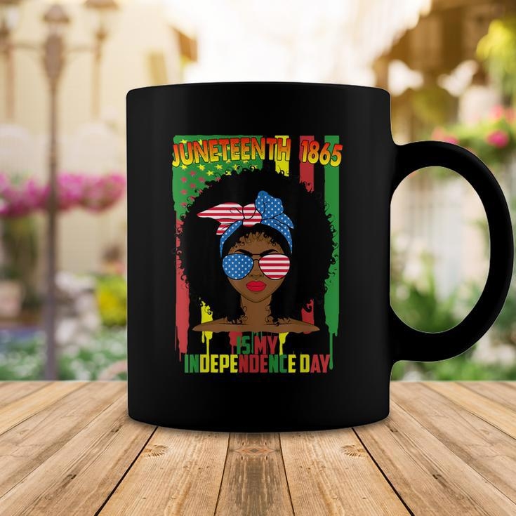 Juneteenth Is My Independence Day Black Women 4Th Of July Coffee Mug Funny Gifts