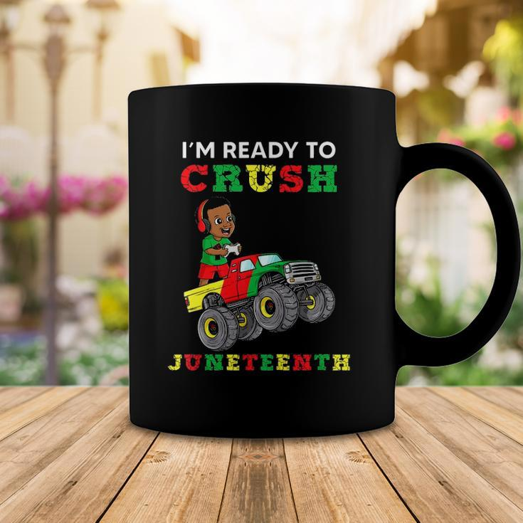 Kids Im Ready To Crush Juneteenth Funny Gamer Boys Toddler Truck Coffee Mug Unique Gifts
