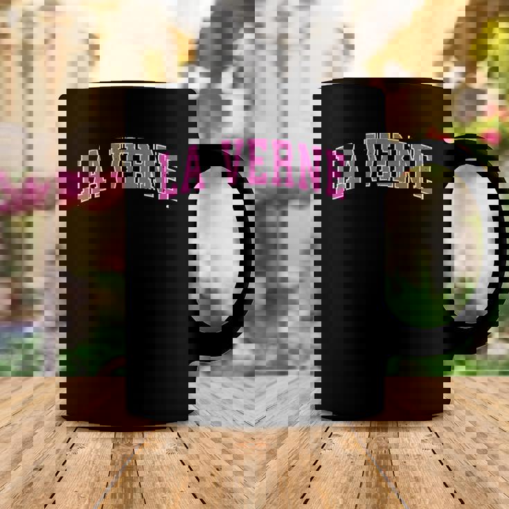 La Verne California Ca Vintage Sports Design Pink Design Coffee Mug Unique Gifts