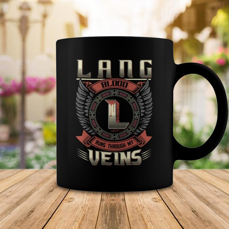 Lang Blood Run Through My Veins Name V5 Coffee Mug Funny Gifts