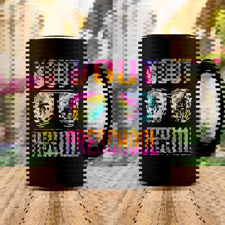 Last Day Of School Peace Out Preschool Teacher Kids Women Coffee Mug Unique Gifts