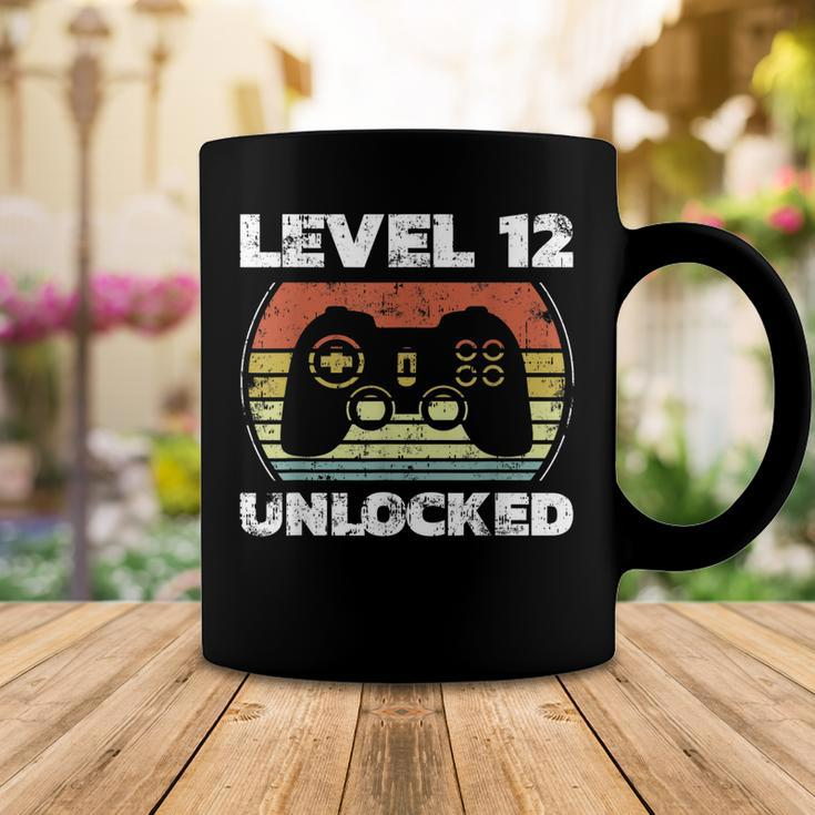 Level 12 Unlocked Funny Video Gamer 12Th Birthday Coffee Mug Funny Gifts