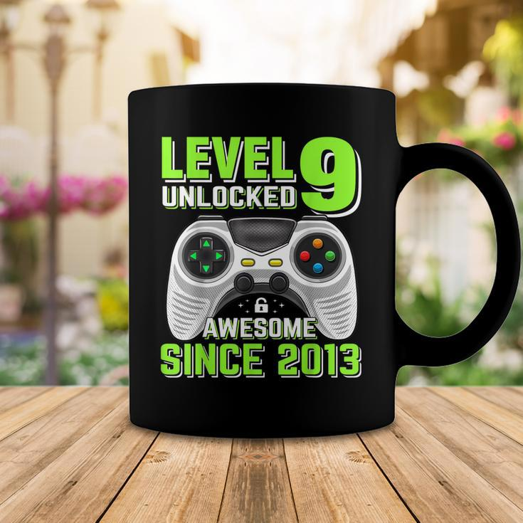 Level 9 Unlocked Awesome 2013 Video Game 9Th Birthday Boy V3 Coffee Mug Funny Gifts