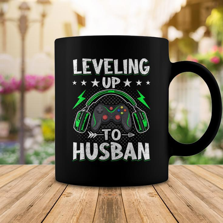 Leveling Up To Husban Husband Video Gamer Gaming Coffee Mug Funny Gifts