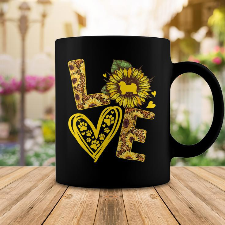 Love Havanese Sunflower Funny Dog Lover V2 Coffee Mug Unique Gifts