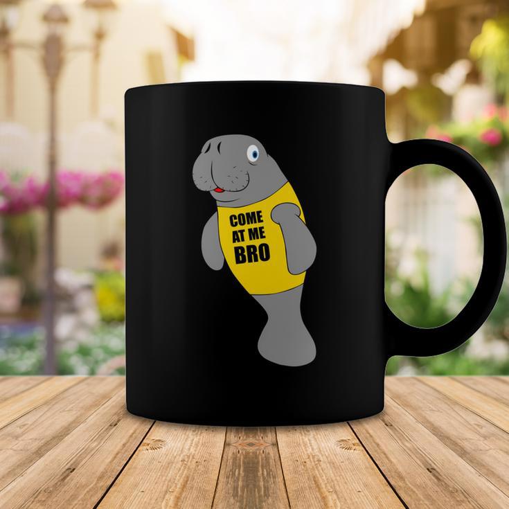 Manatee Novelty Come At Me Bro V2 Coffee Mug Funny Gifts