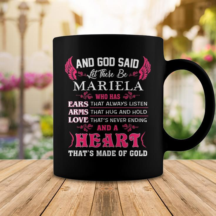Mariela Name Gift And God Said Let There Be Mariela Coffee Mug Funny Gifts