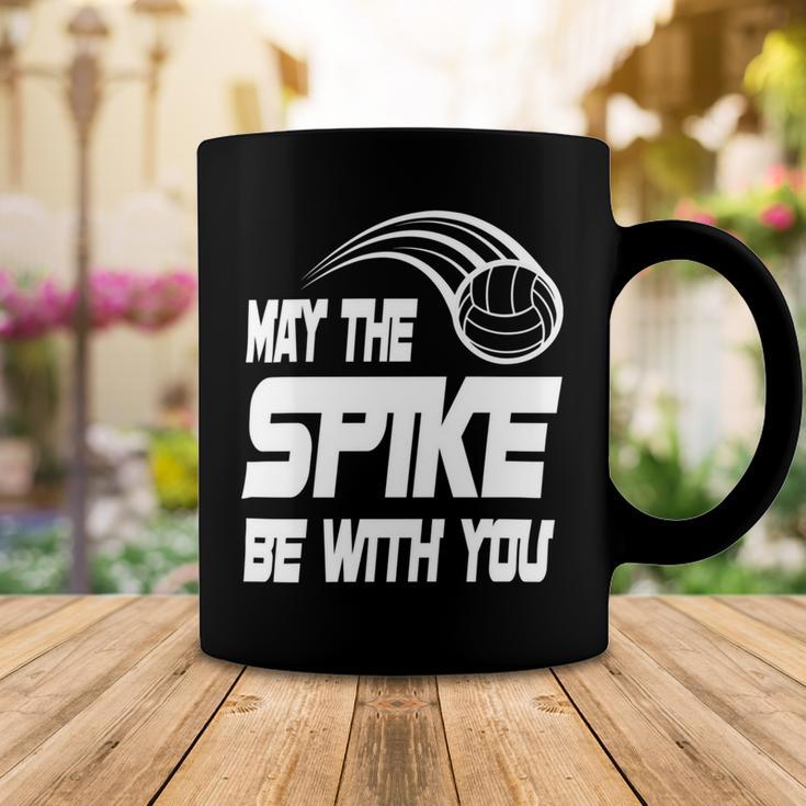 May The Spike Be With You Funny Volleyball Coffee Mug Funny Gifts