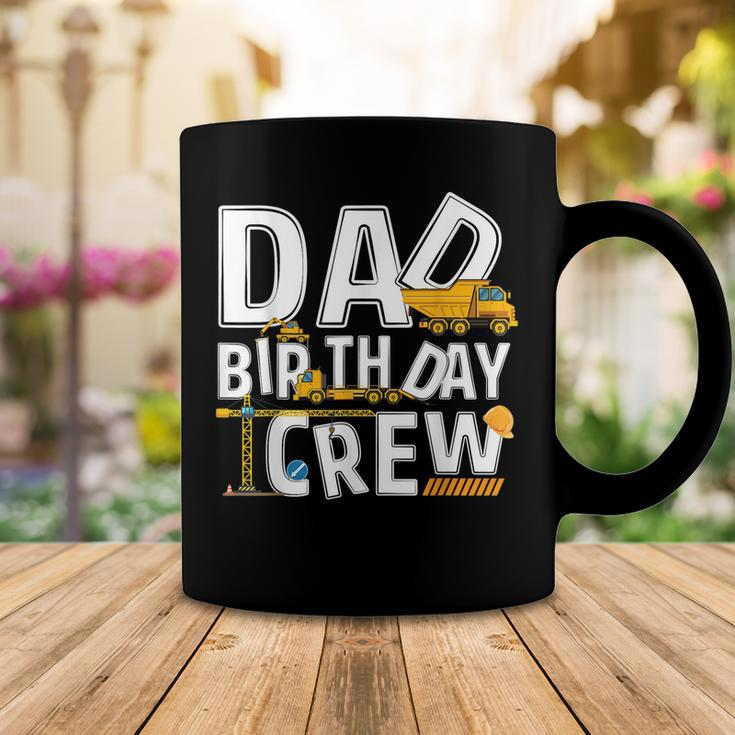 Mens Construction Dad Birthday Crew Party Worker Dad Coffee Mug Funny Gifts