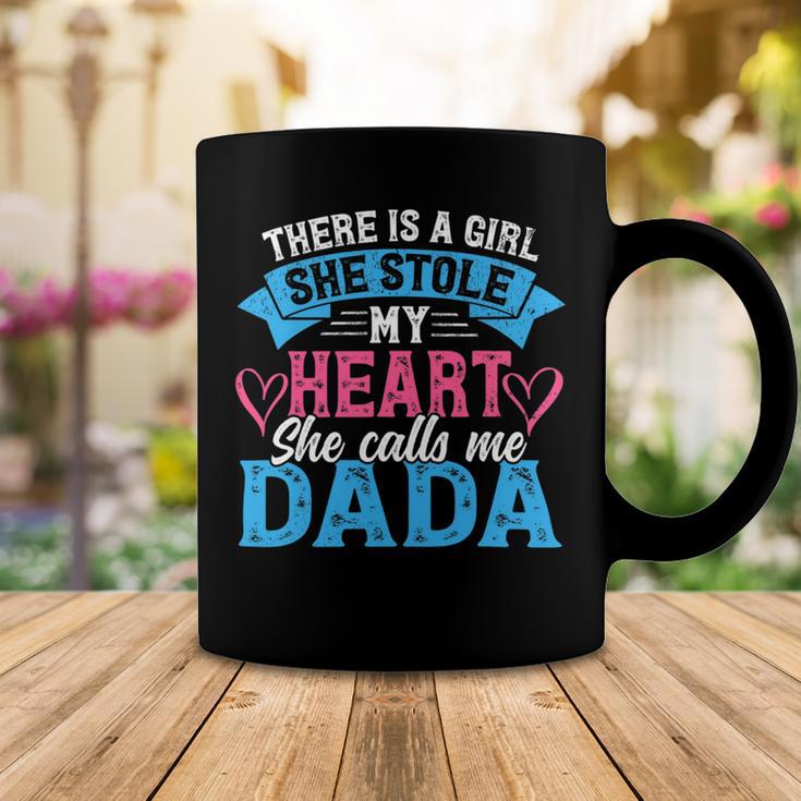 Mens Funny Fathers Day Shirt A Girl She Calls Me Dada Grandpa 7 Shirt Coffee Mug Funny Gifts