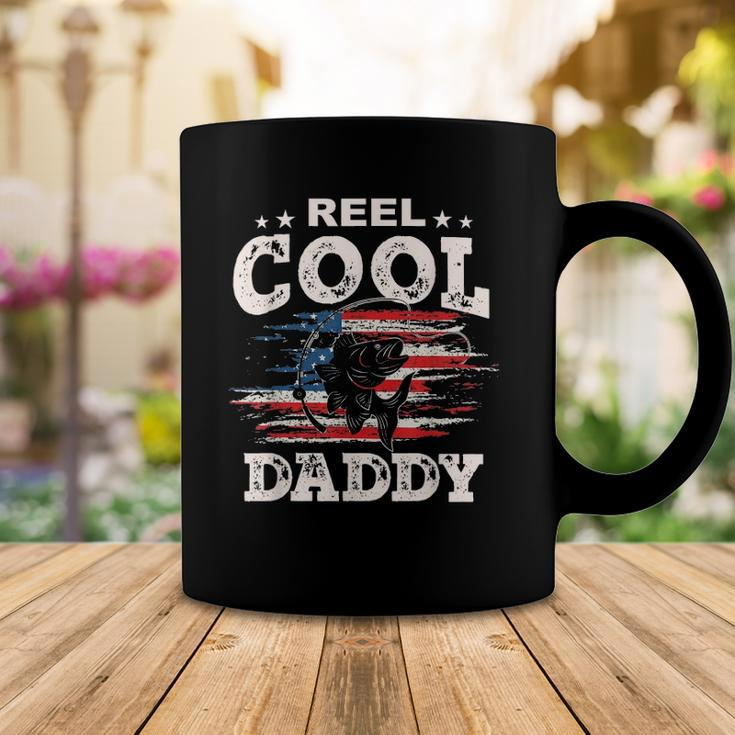 Mens Gift For Fathers Day Tee - Fishing Reel Cool Daddy Coffee Mug Unique Gifts